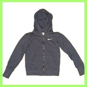 Nike Gray Zip-Up Hoodie Kids 4T 💕